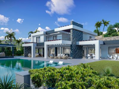Modern Stijlvolle Villa in La Quinta, Benahavis, Marbella-VERKOCHT