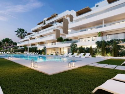 Modern Apartment with the best views of Mediterranean sea in Estepona, Marbella