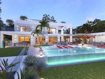 New Built Contemporary Beachside Villa in Marbella East