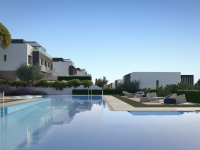 Villa contemporánea adosada en Estepona, New Golden Mile, Marbella
