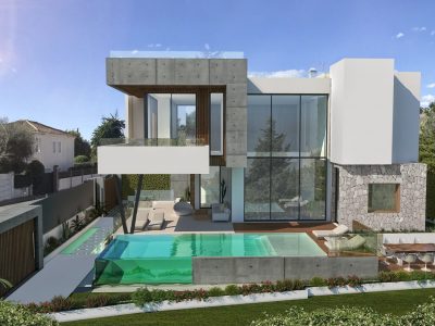 Modern Style Beachside Villa in Golden Mile Marbella