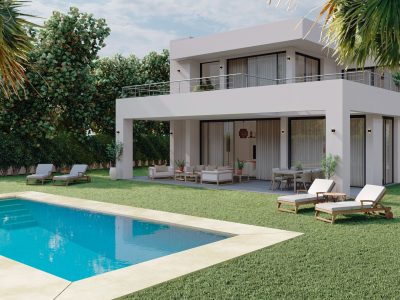 Villa contemporánea junto a la playa en la prestigiosa zona de Atalaya, Marbella