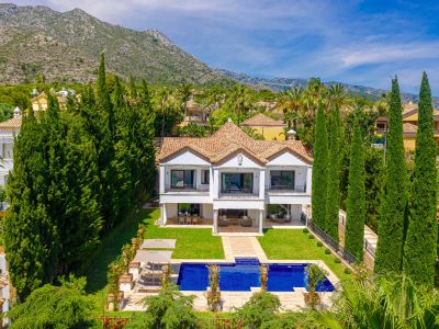 Villa Rosales, Luxe villa te huur in Golden Mile, Marbella