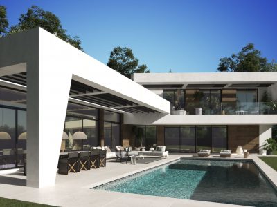Exclusiva villa sobre plano en venta en Guadalmina Baja , Marbella