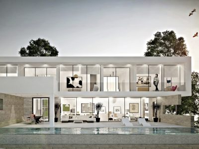 Villa in moderne stijl met een spectaculair uitzicht in het oosten van Marbella, Marbella
