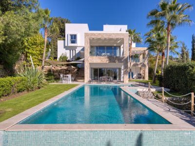 Impresionante villa moderna en venta en Benahavis, Marbella