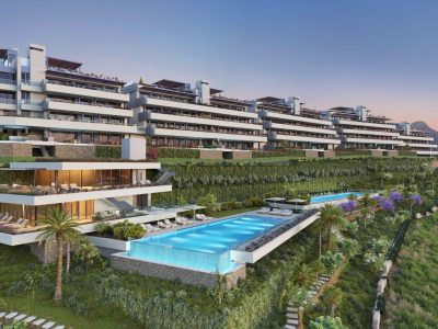 Moderne Wohnungen mit Panoramablick zum Verkauf in Benahavis, Marbella