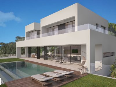 Gloednieuwe villa te koop in exclusieve Golden Mile, Marbella