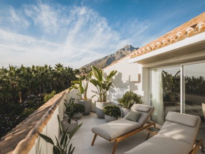 Prachtig duplex penthouse te koop in Nagüeles, Golden Mile Marbella