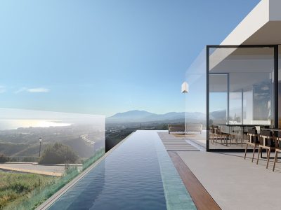 Zeitgenössische moderne Villa zum Verkauf in Altos de los Monteros, Marbella Ost