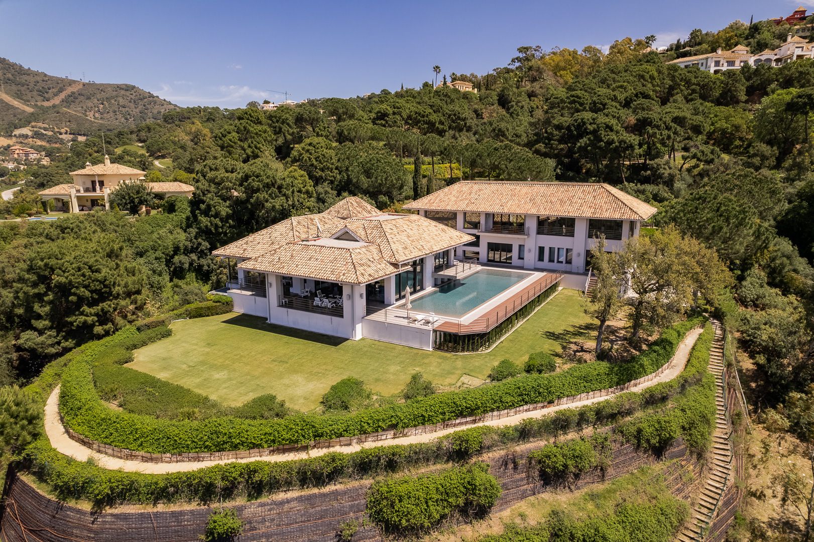 Villa de luxe au design unique à vendre à La Zagaleta, Marbella