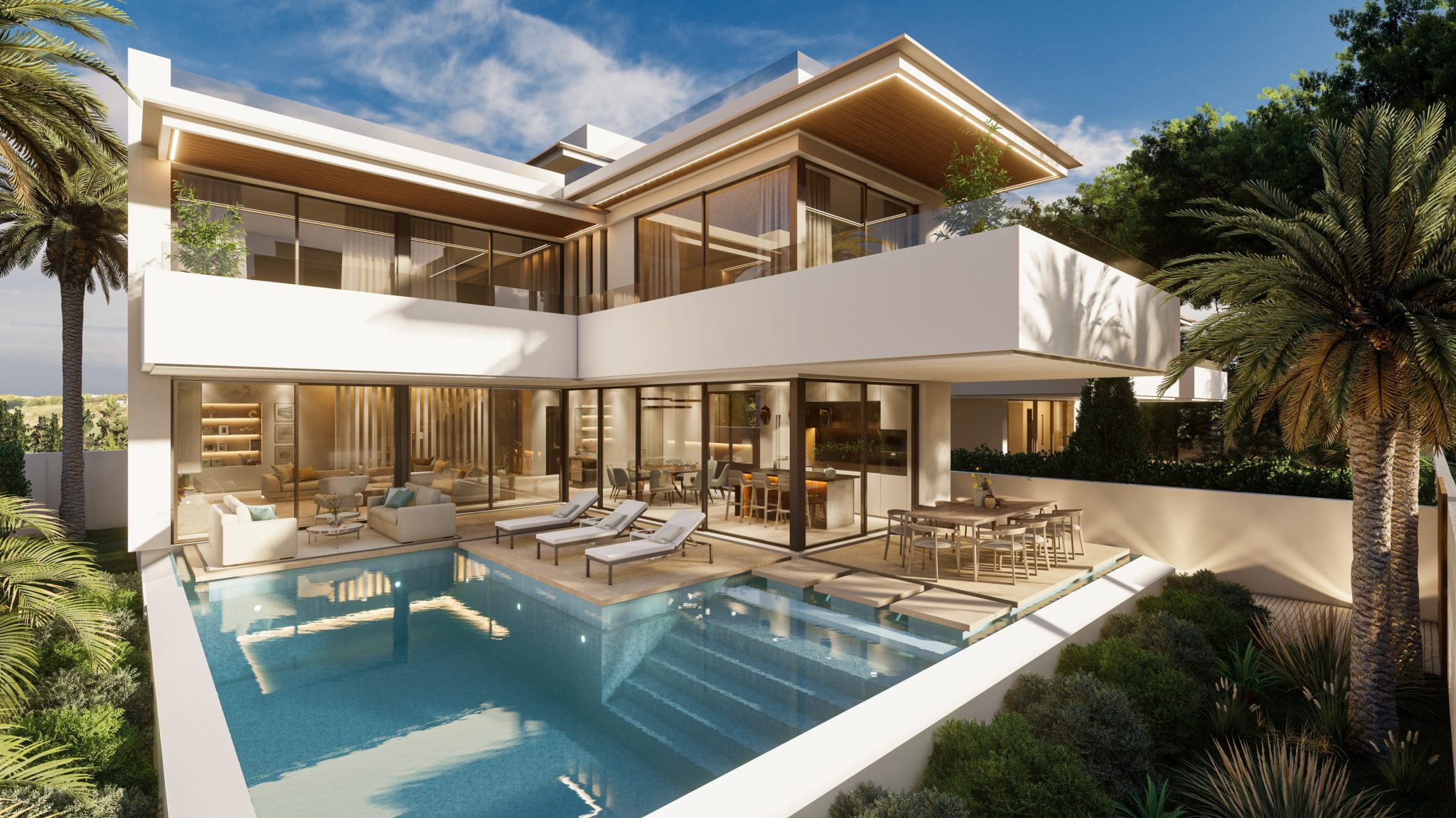 Villa moderne exclusive en bord de mer à vendre, San Pedro, Marbella