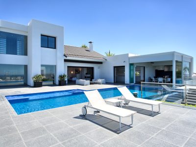 Zeitgenössische Villa zum Verkauf in Los Flamingos, Benahavis, Marbella