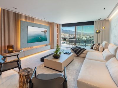 Modern Contemporary Apartment for Sale in Puerto Banus Marina, Marbella
