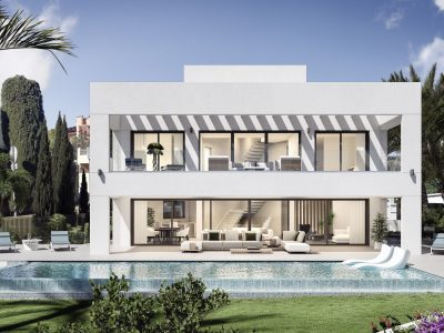 Villa de conception moderne à vendre à Guadalmina Baja, Marbella