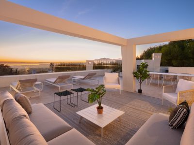 Atemberaubendes Penthouse mit Meerblick in Sierra Blanca, Marbella