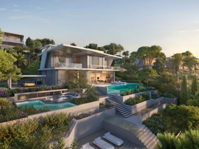 Von Lamborghini inspiriert 4 Schlafzimmervilla zum Verkauf in Benahavis, Marbella