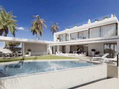 Villa im modernen Stil zum Verkauf in der Goldenen Meile von Marbella, Marbella
