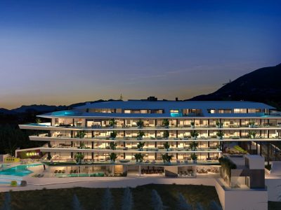 Apartamento moderno con vistas al mar en venta en Marbella Este