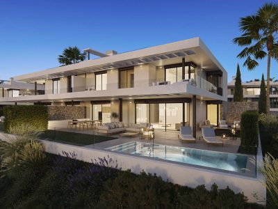 Nuevos y modernos apartamentos de golf en venta en el este de Marbella