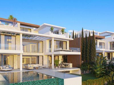 Villas exclusives de nouvelle construction à vendre à New Golden Mile, Marbella