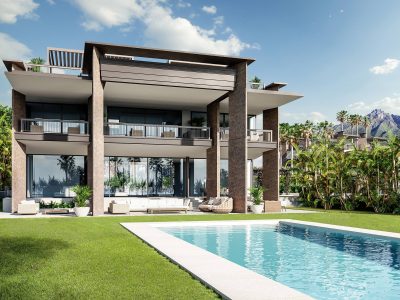 Exclusieve nieuwe villa te koop nabij Puerto Banus, Marbella